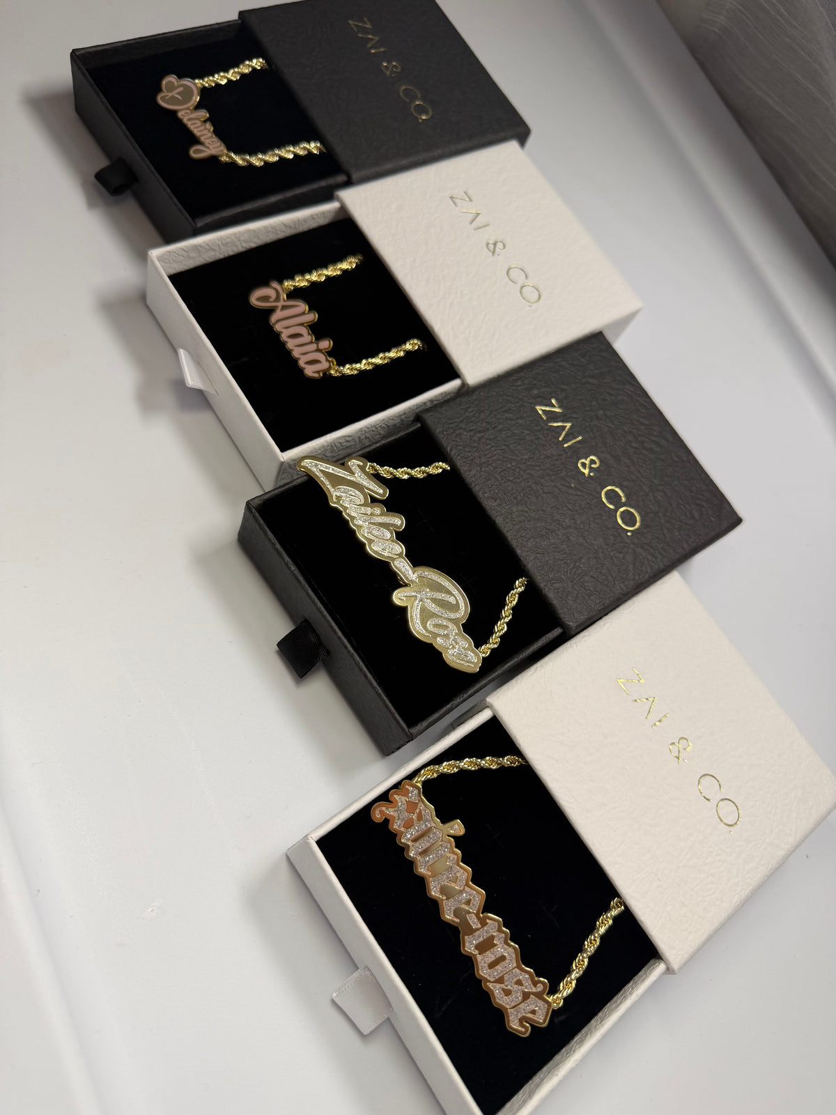 CUSTOM NAME PENDANTS