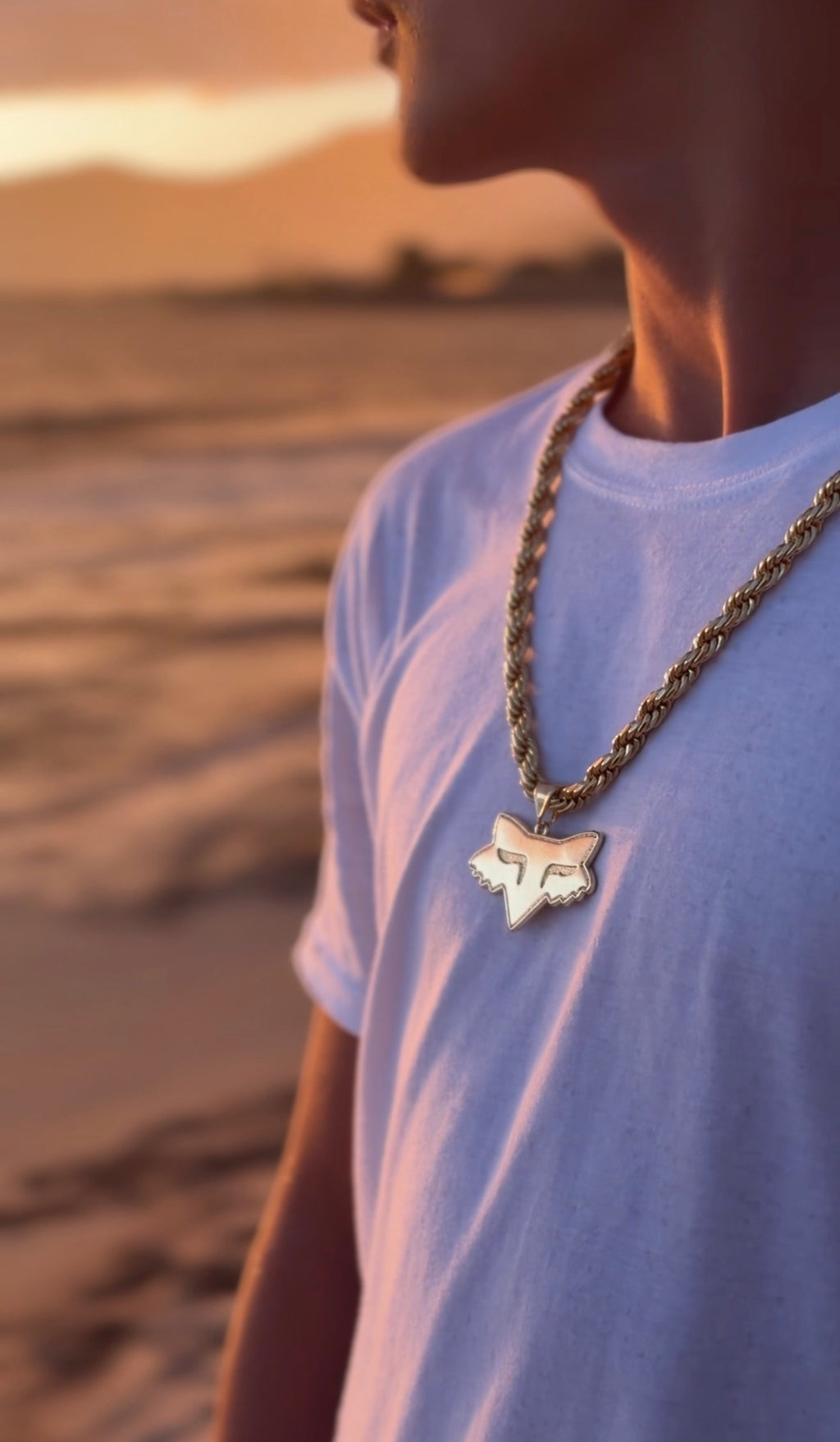 Custom 2” Fox Pendant