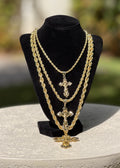 4mm 6mm 8mm Signature Diamond Cut Rope Chains